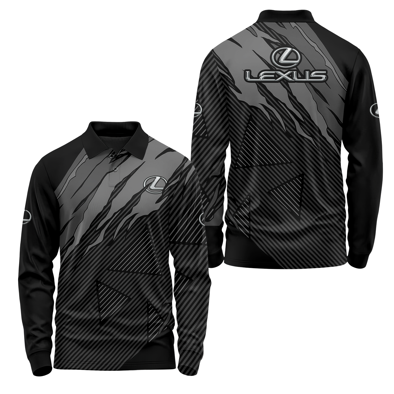Lexus Long Sleeve Polo USPL2480