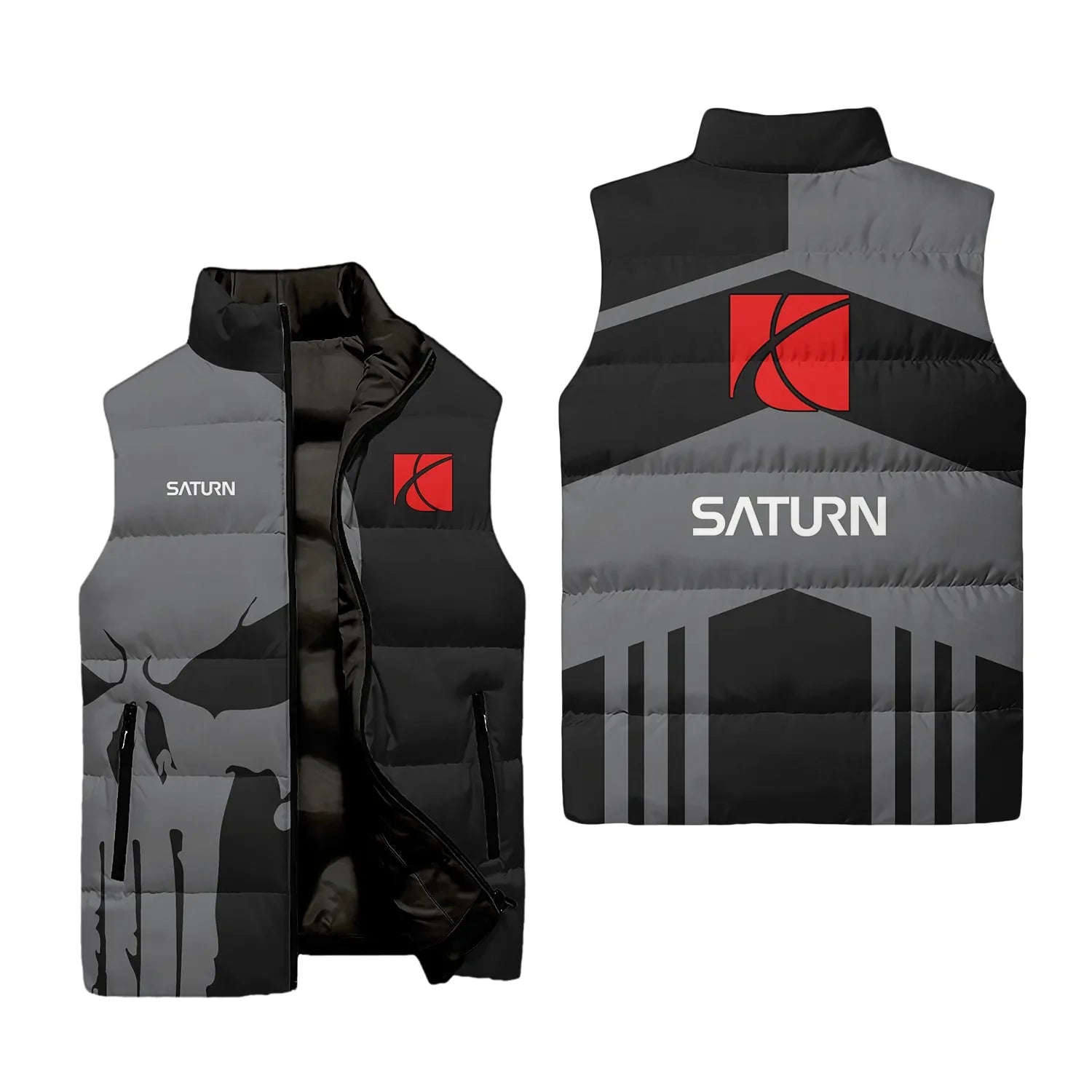 Saturn Sleeveless Puffer Jacket SC026