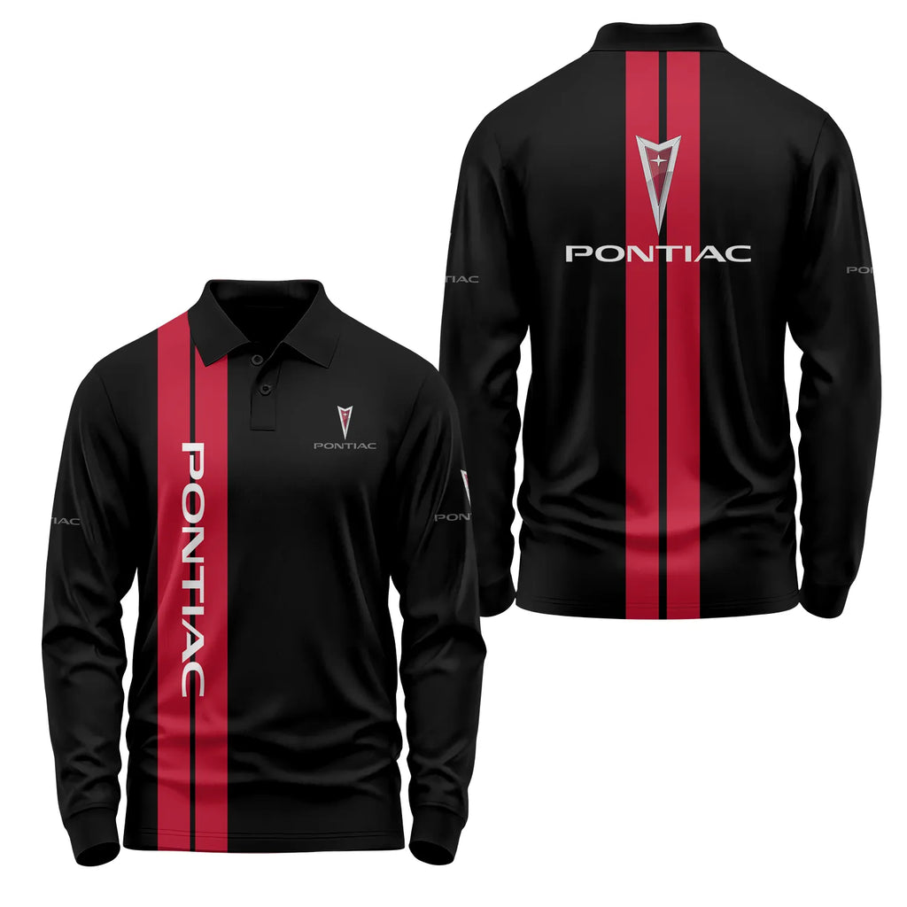 Pontiac Long Sleeve Polo SC013