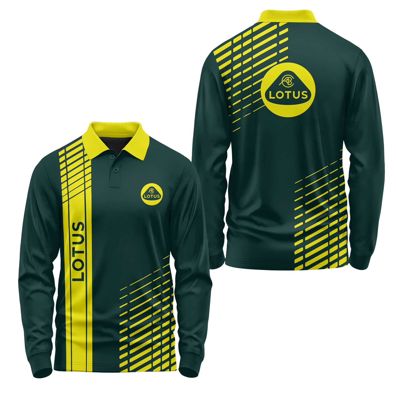 Lotus Long Sleeve Polo USPL2590