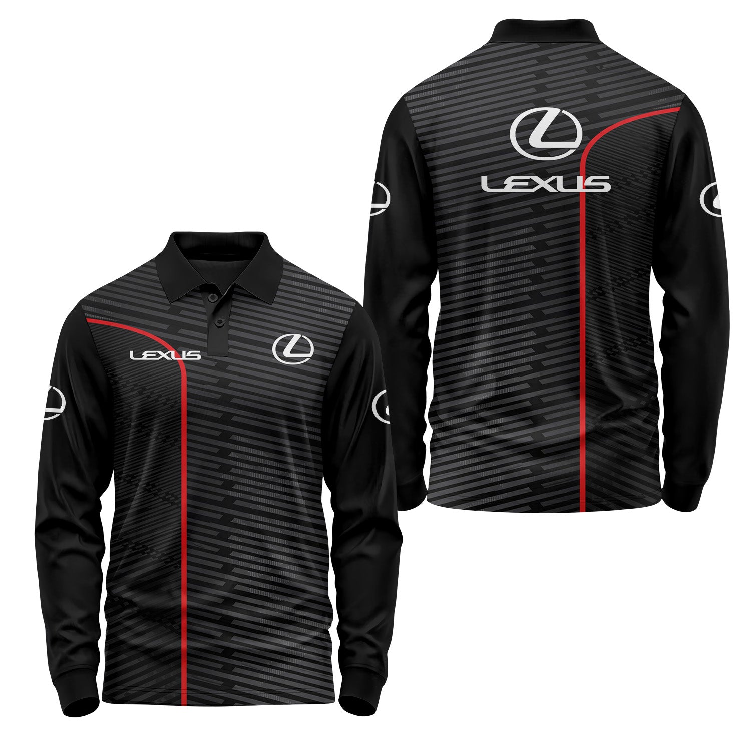 Lexus Long Sleeve Polo USPL2464