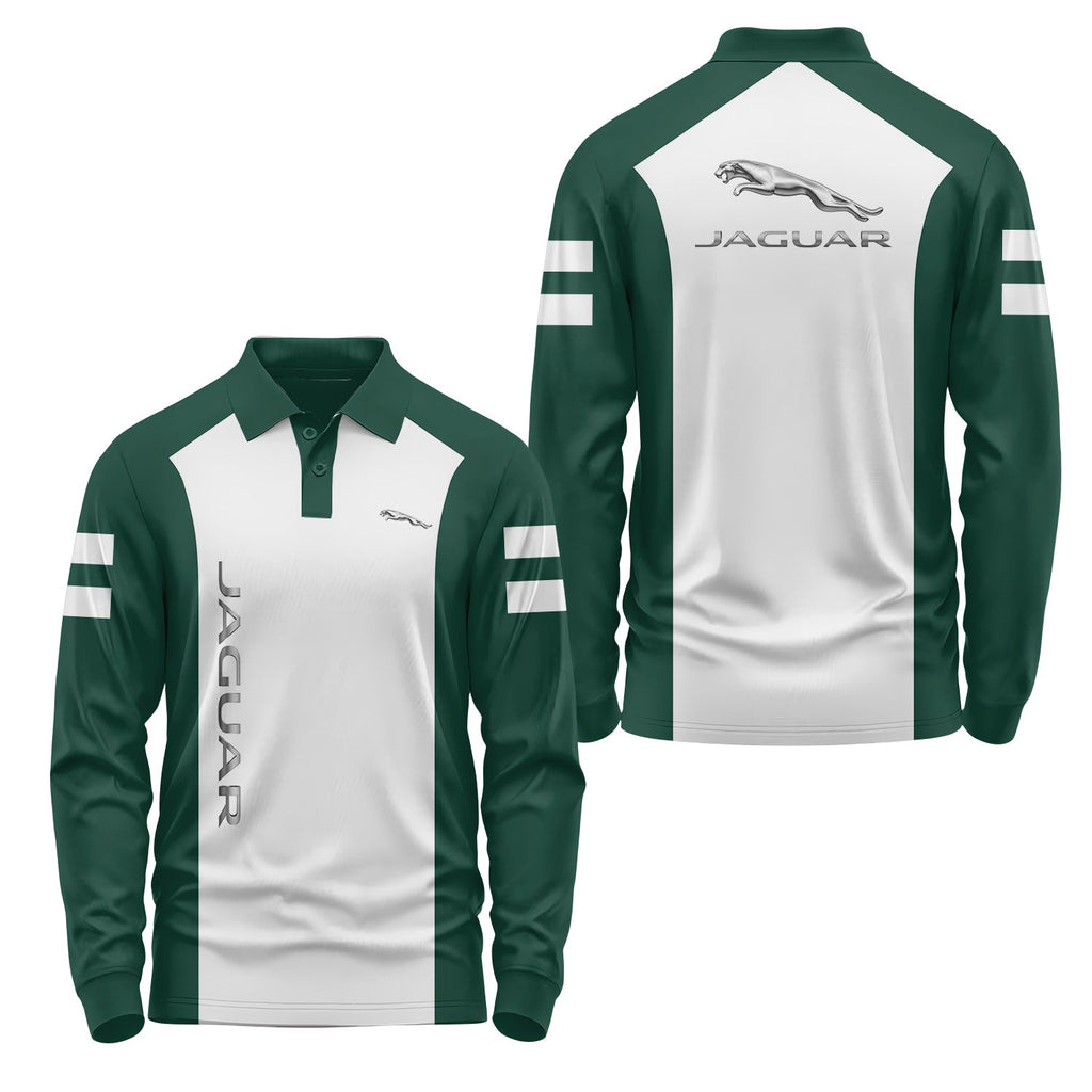 Jaguar Long Sleeve Polo USPL3250