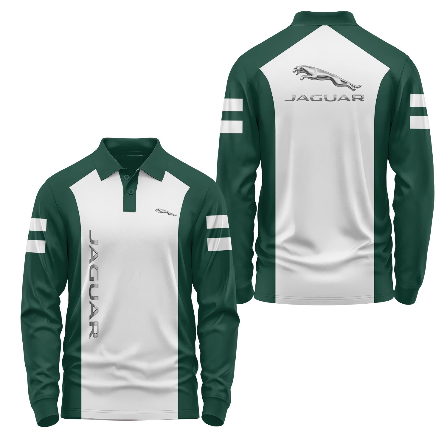 Jaguar Long Sleeve Polo USPL3250