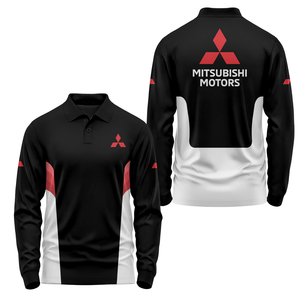 Mitsubishi Long Sleeve Polo USPL2368
