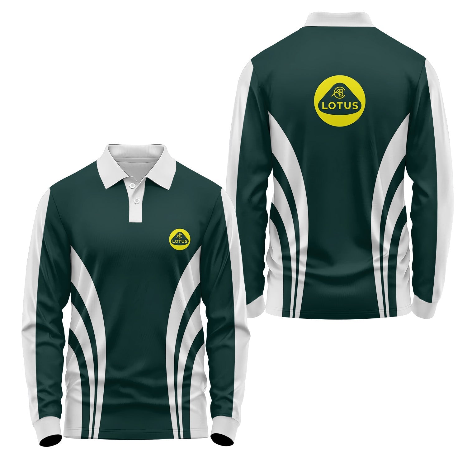 Lotus Long Sleeve Polo USPL2574