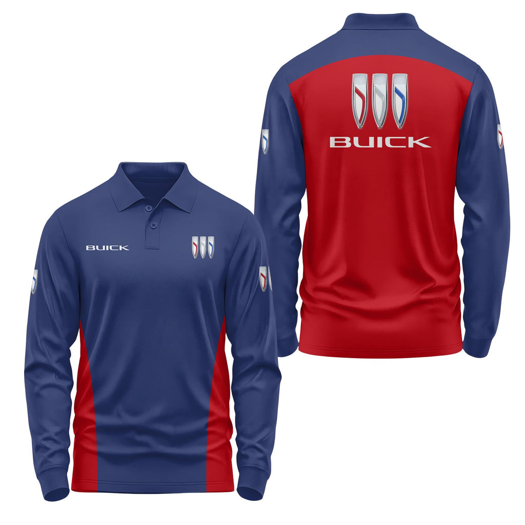 Buick Long Sleeve Polo USPL3083