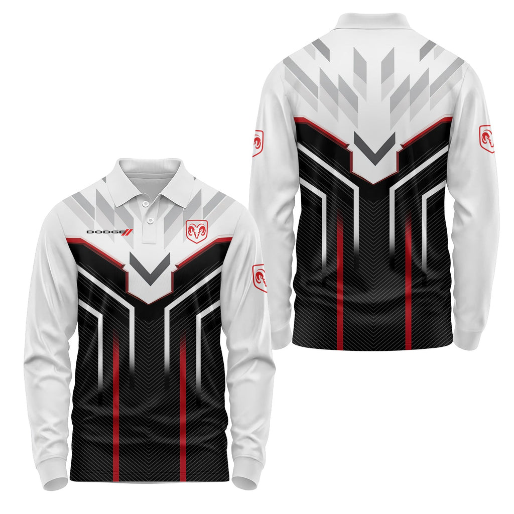 Dodge Long Sleeve Polo USPL2947