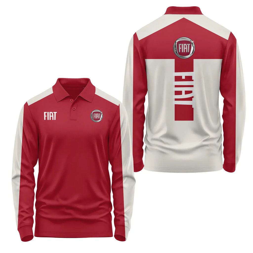 Fiat Long Sleeve Polo SC008