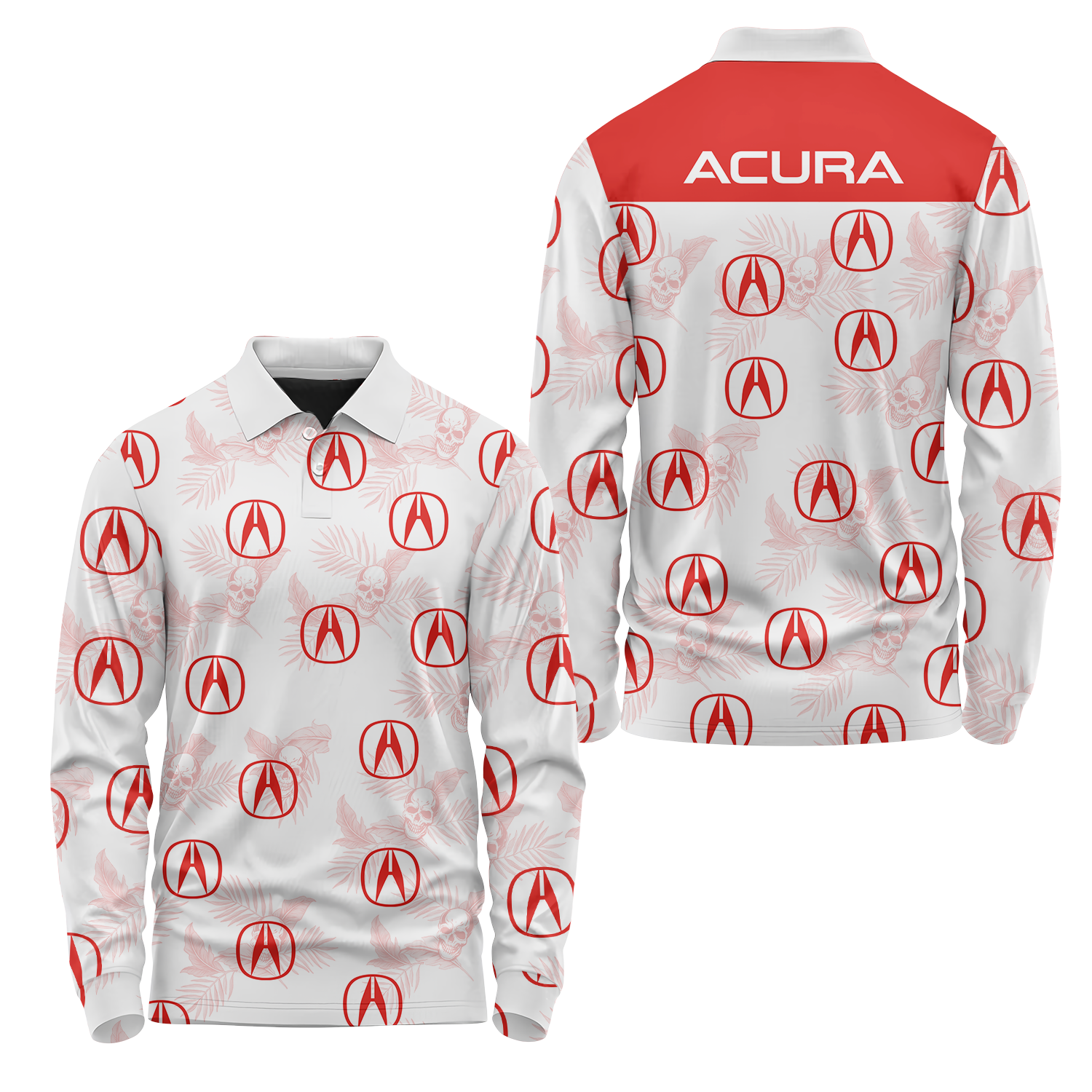 Acura Long Sleeve Polo USPL2736