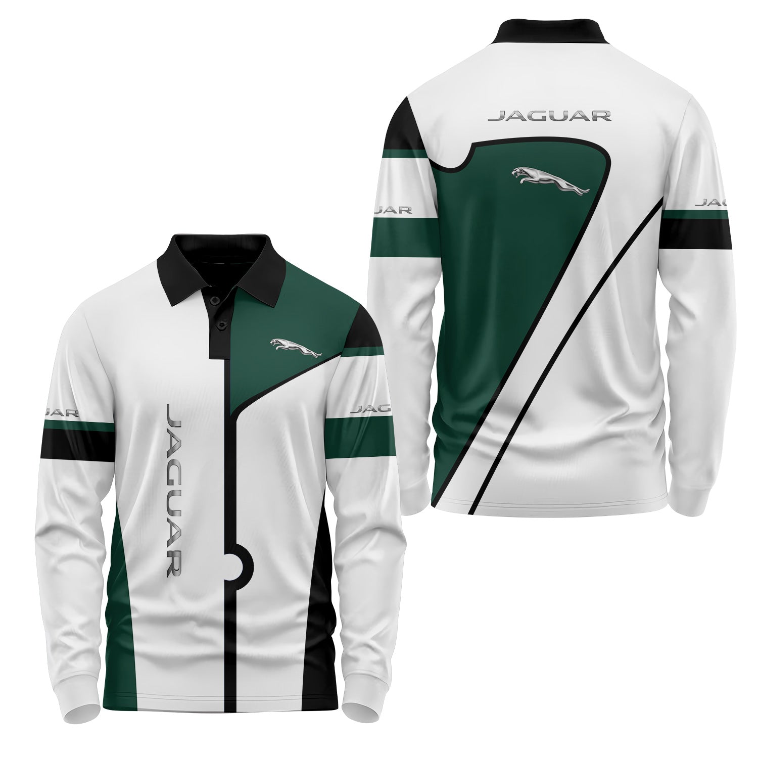 Jaguar Long Sleeve Polo USPL3210