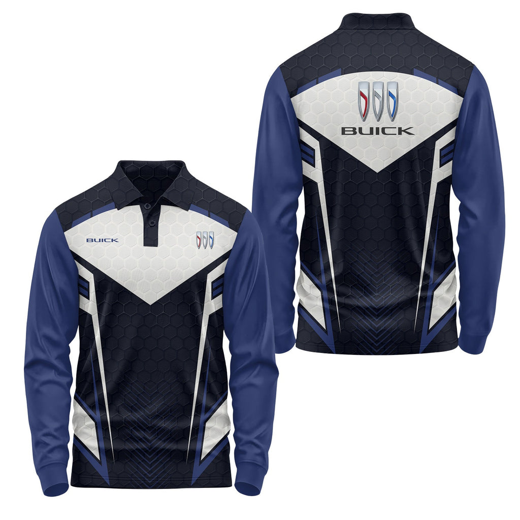 Buick Long Sleeve Polo USPL3131