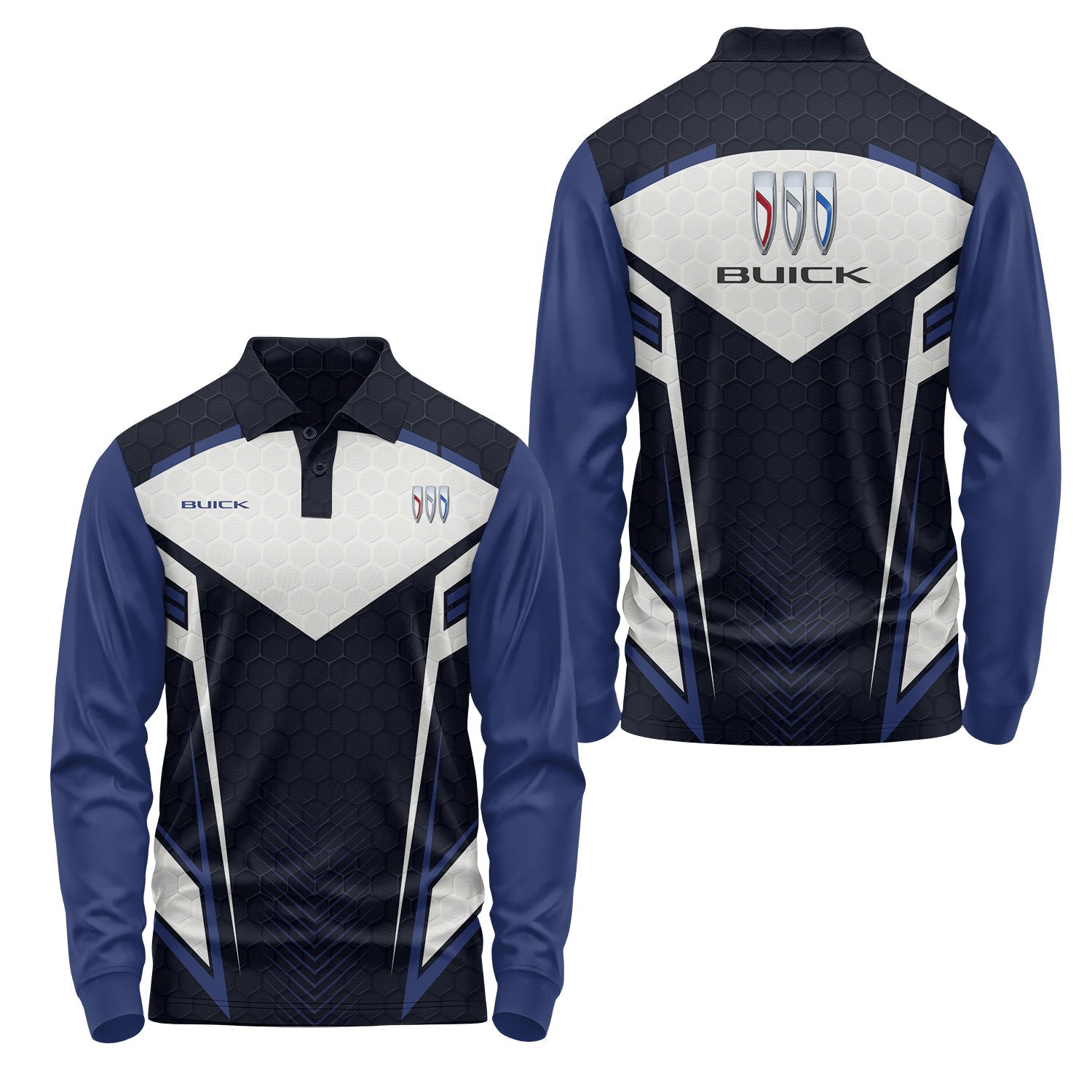Buick Long Sleeve Polo USPL3131
