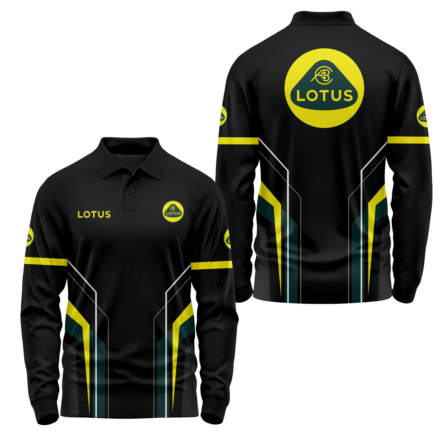 Lotus Long Sleeve Polo USPL2542