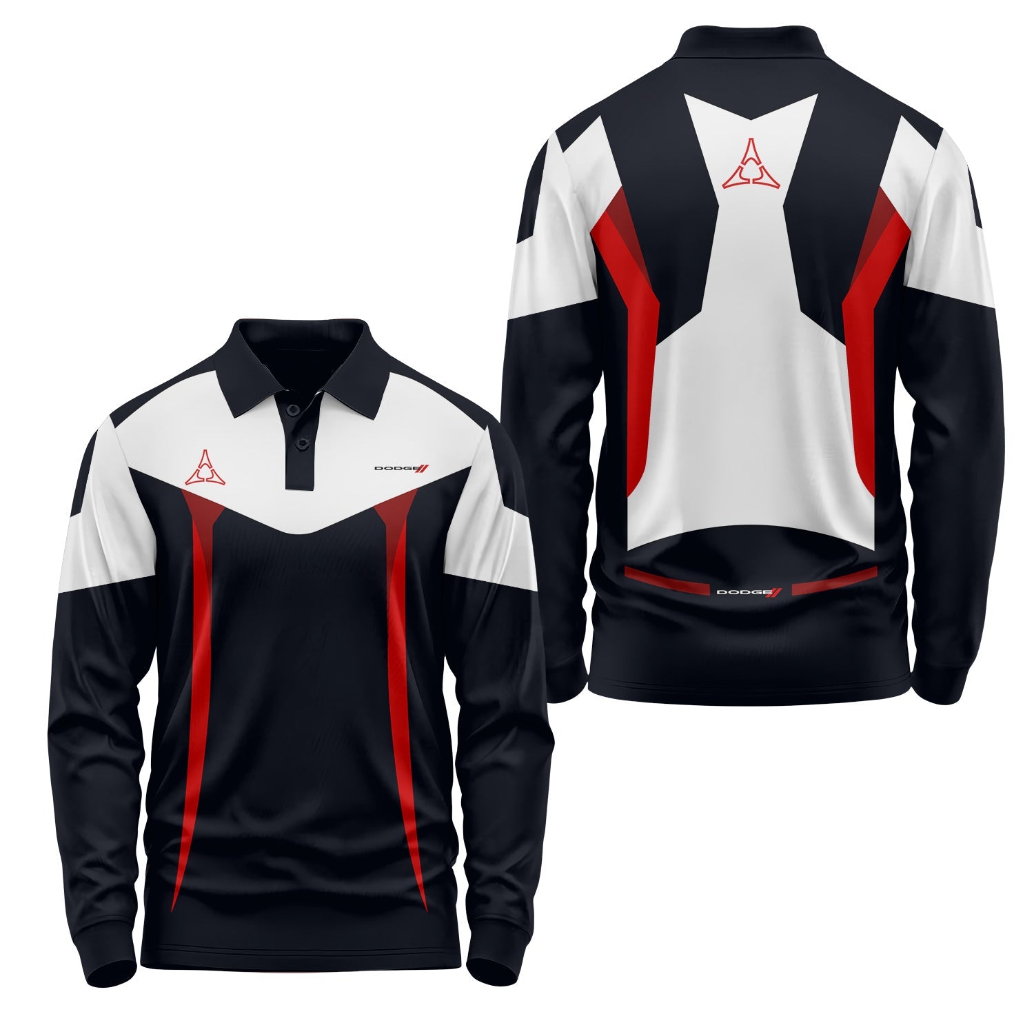 Dodge Long Sleeve Polo USPL2923