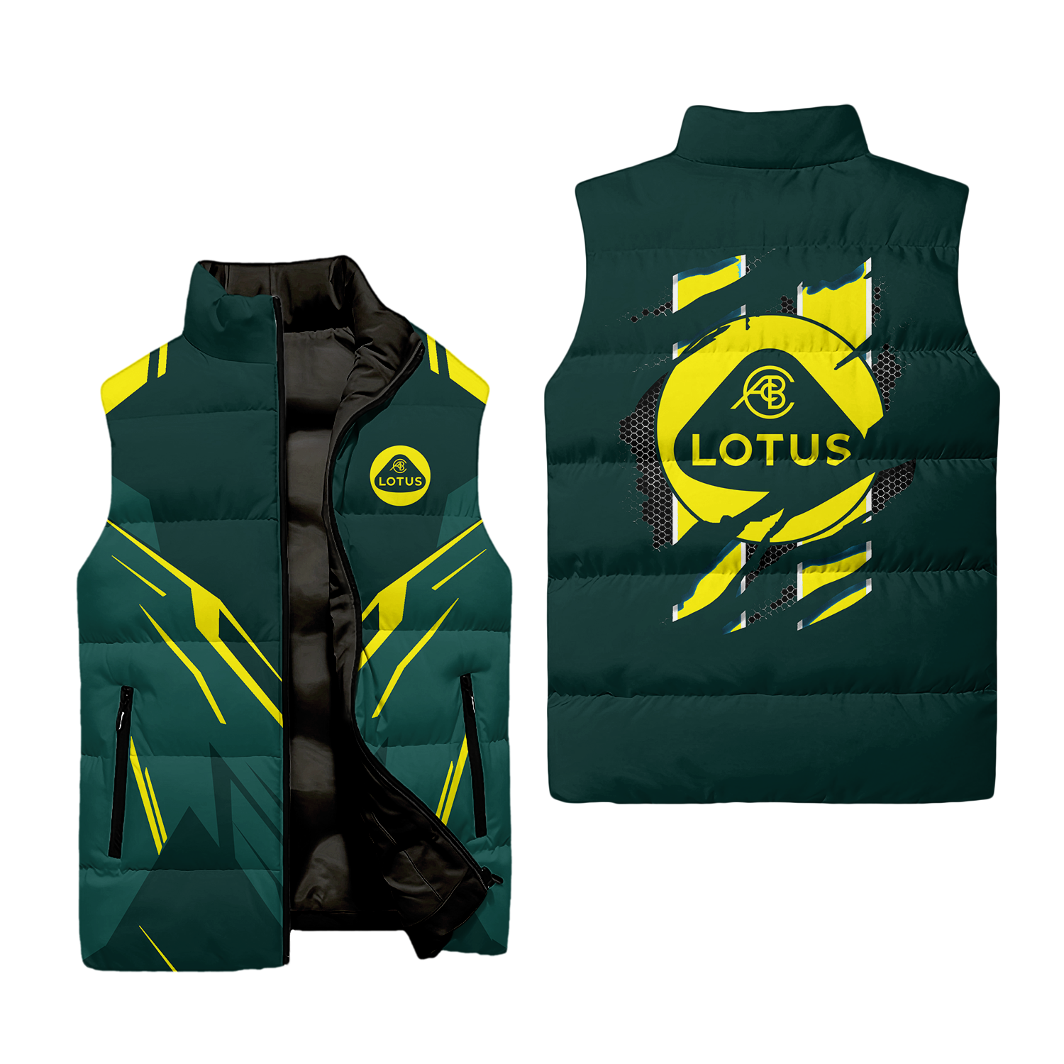 Lotus Sleeveless Puffer Jacket USPL2597