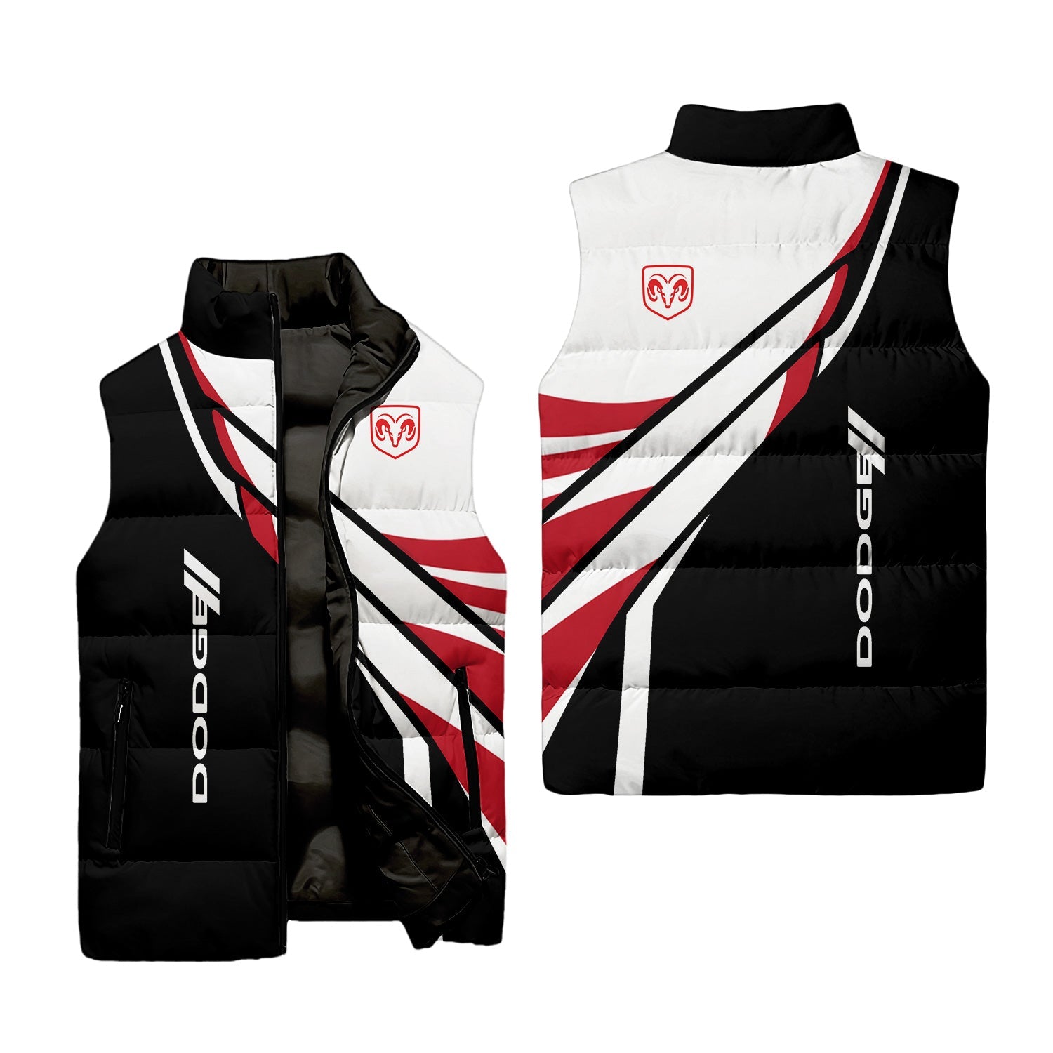Dodge Sleeveless Puffer Jacket USPL2938
