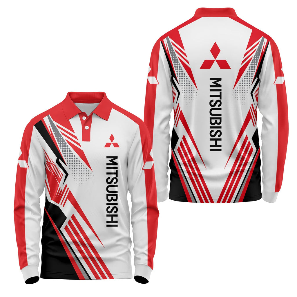 Mitsubishi Long Sleeve Polo USPL2395