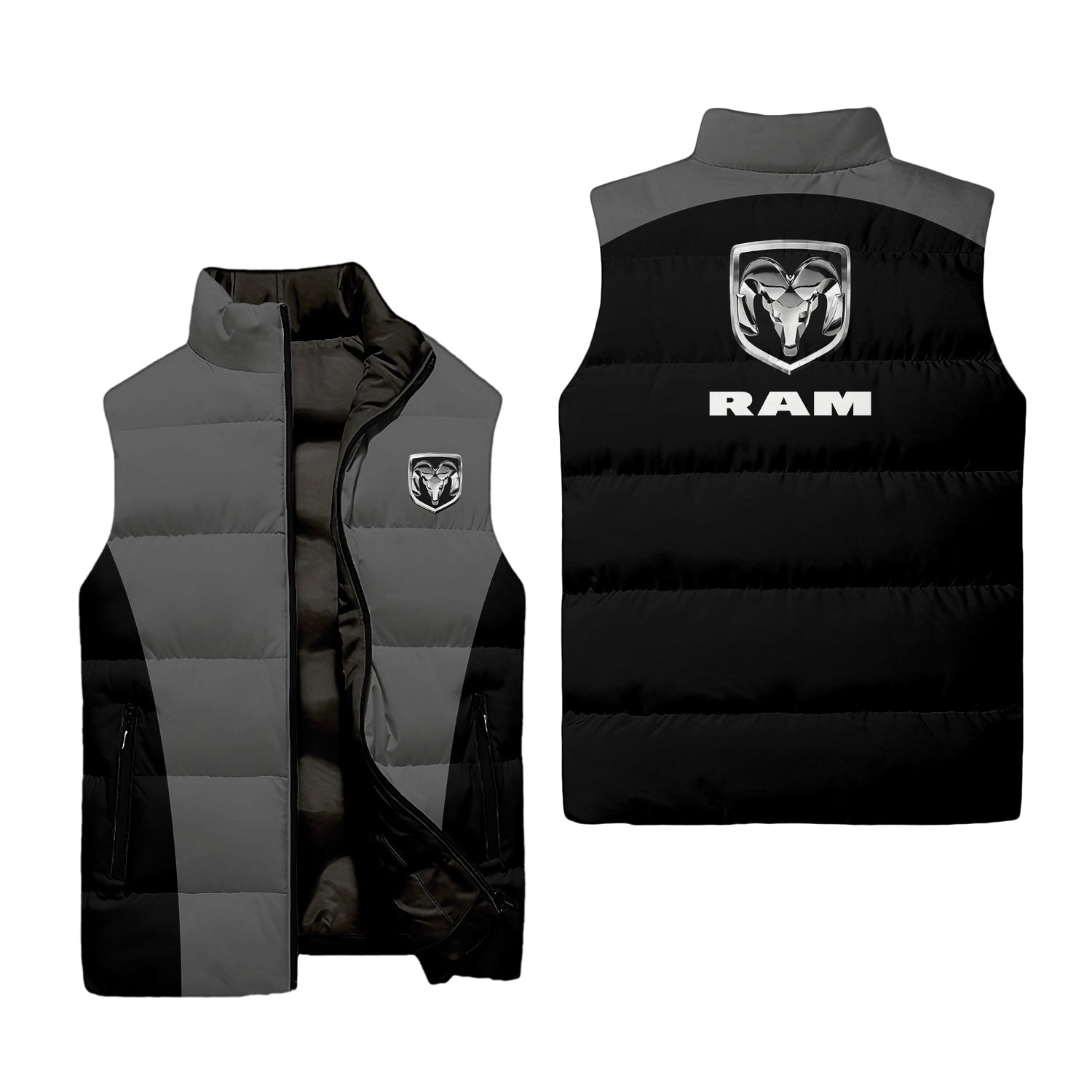 Ram Sleeveless Puffer Jacket USPL3023