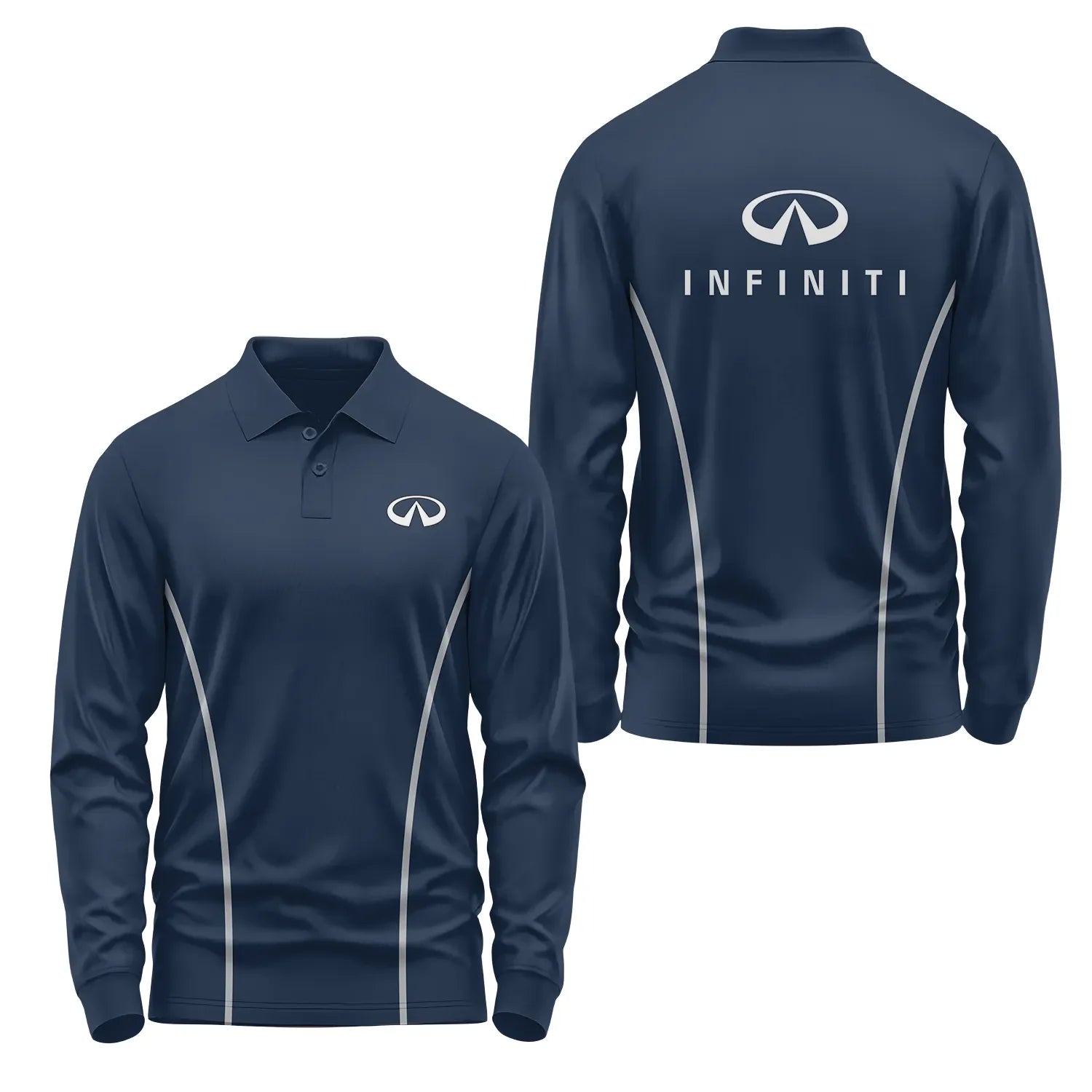 Infiniti Long Sleeve Polo SC025