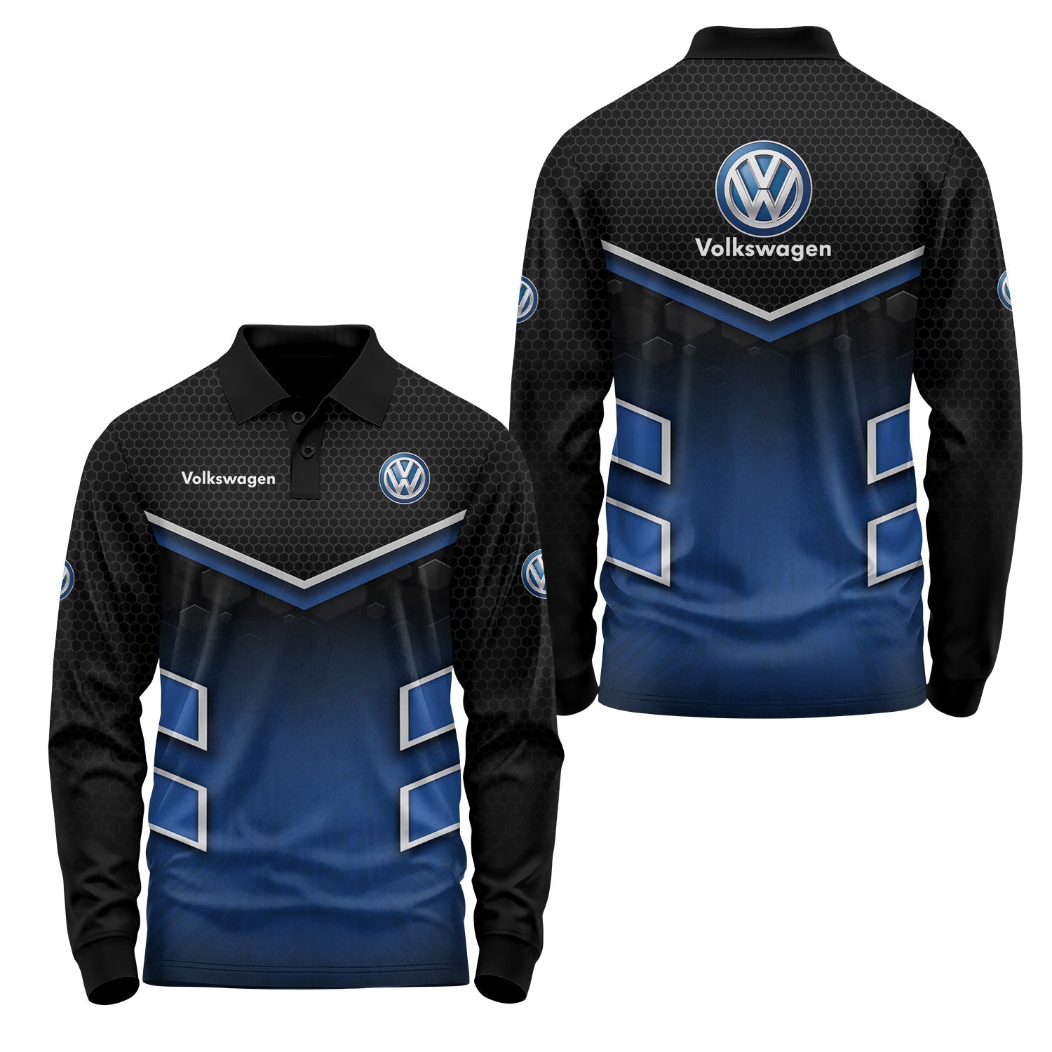 Volkswagen Long Sleeve Polo USPL2997