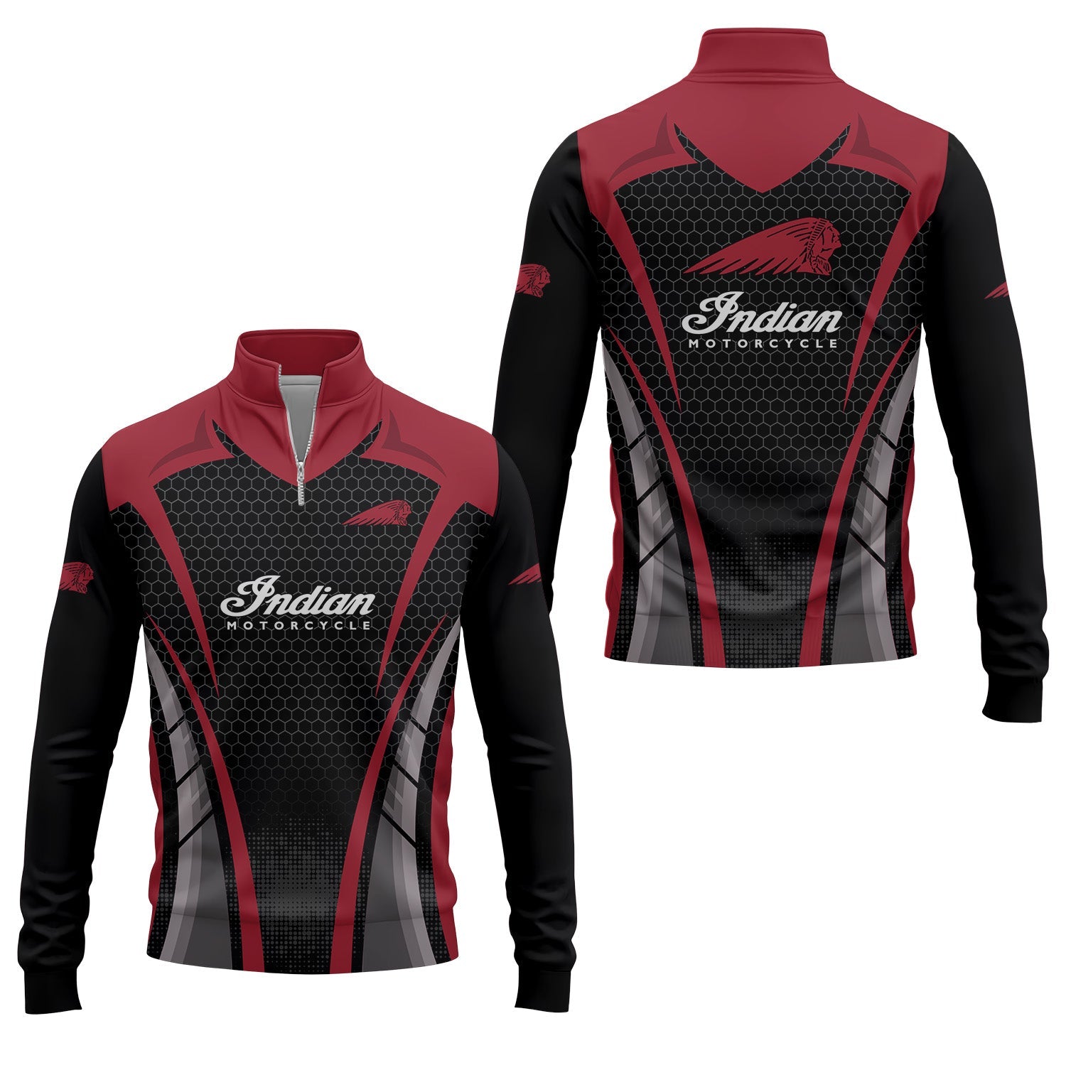 Indian Motorcycles Quarter-zip Pullover USPL2644