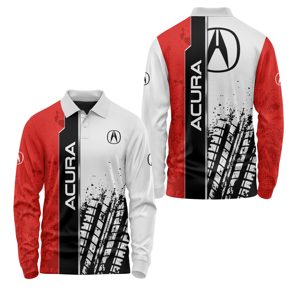 Acura Long Sleeve Polo USPL2750