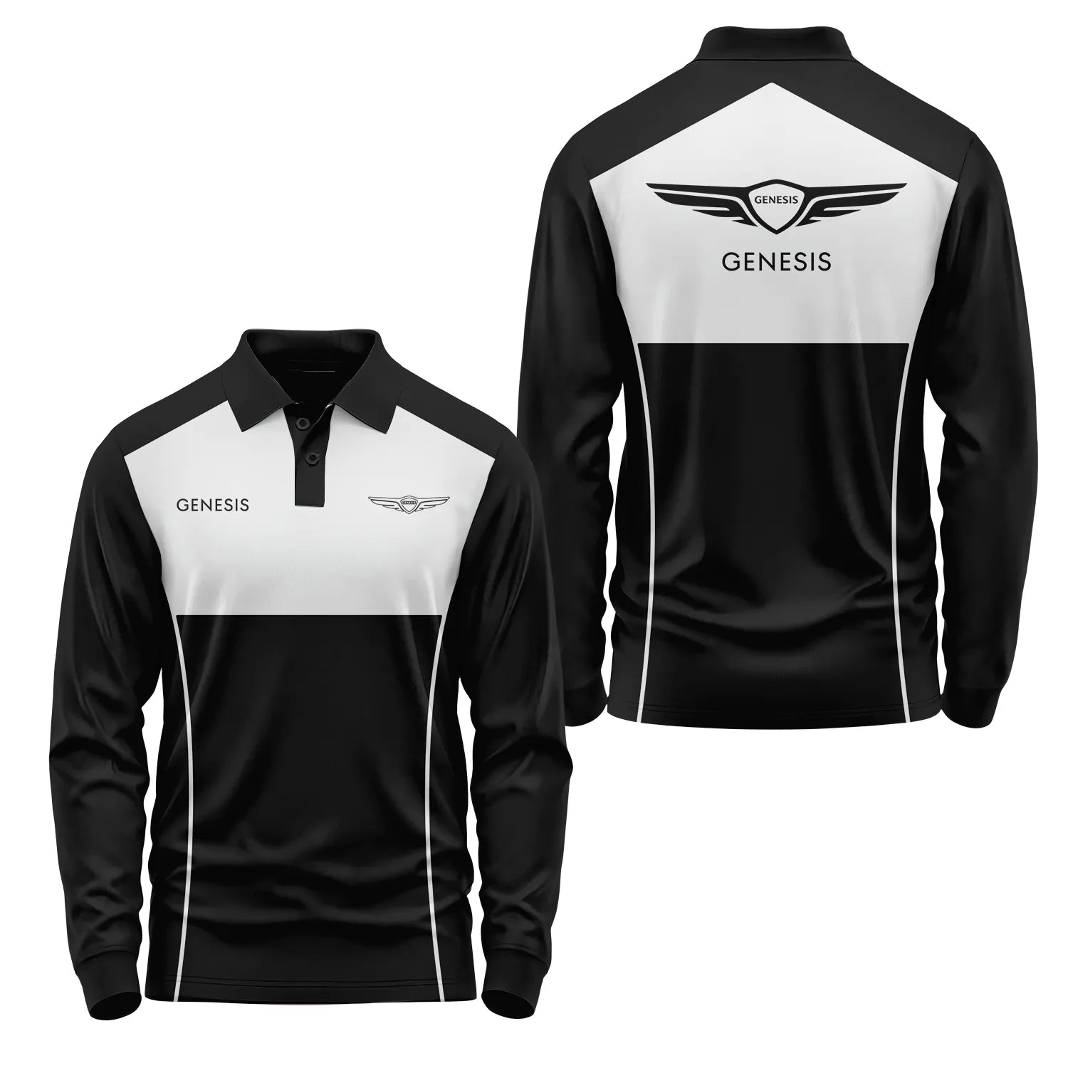 Genesis Long Sleeve Polo SC028