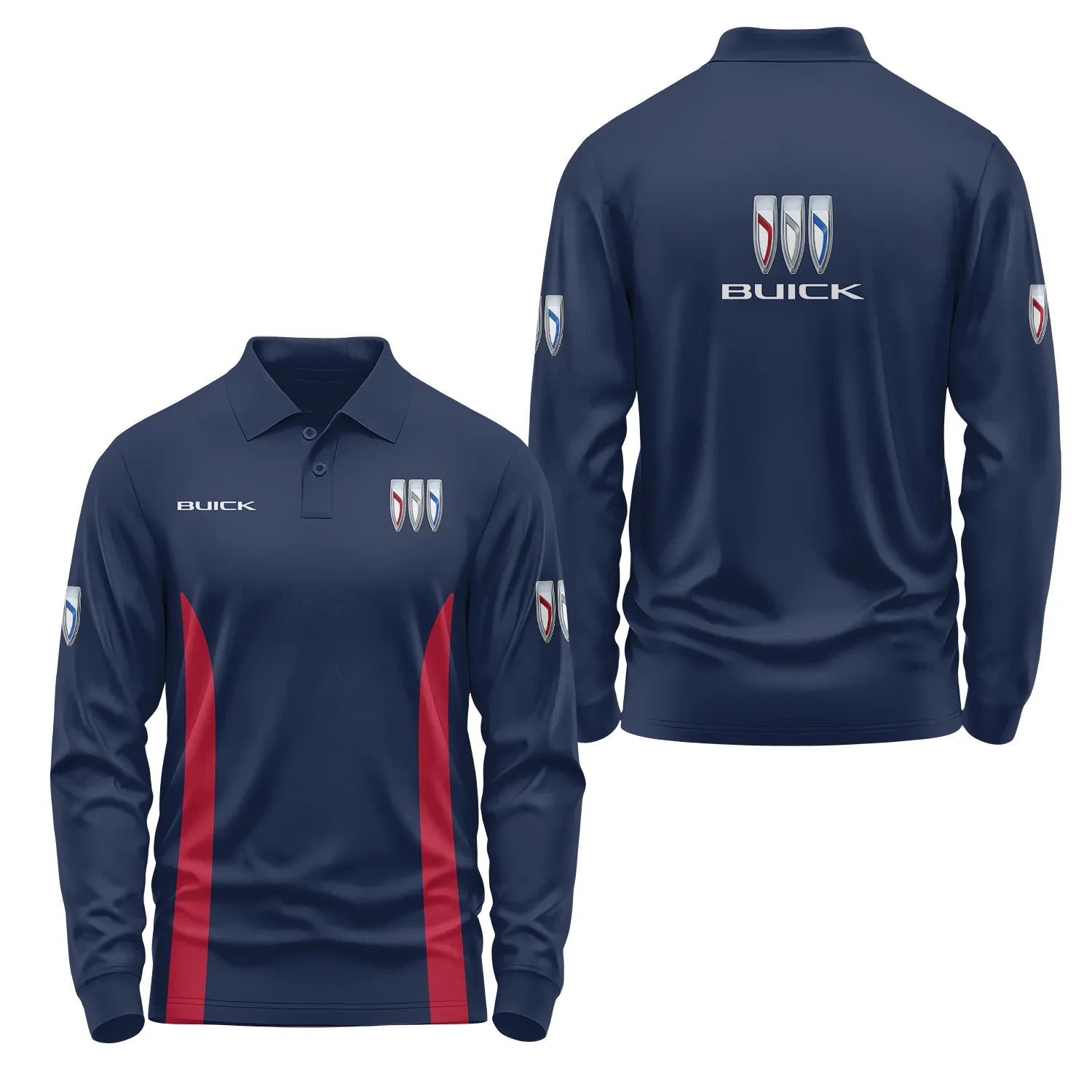 Buick Long Sleeve Polo SC006