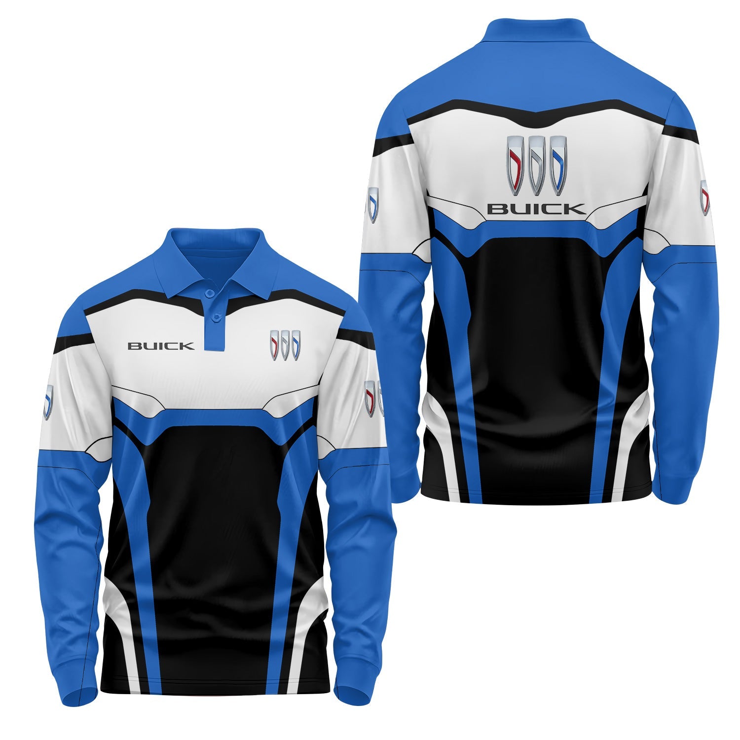 Buick Long Sleeve Polo USPL3120