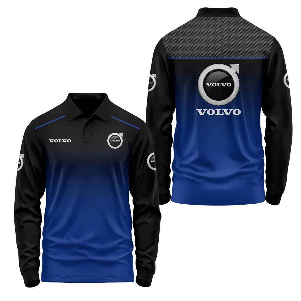 Volvo Long Sleeve Polo USPL3157