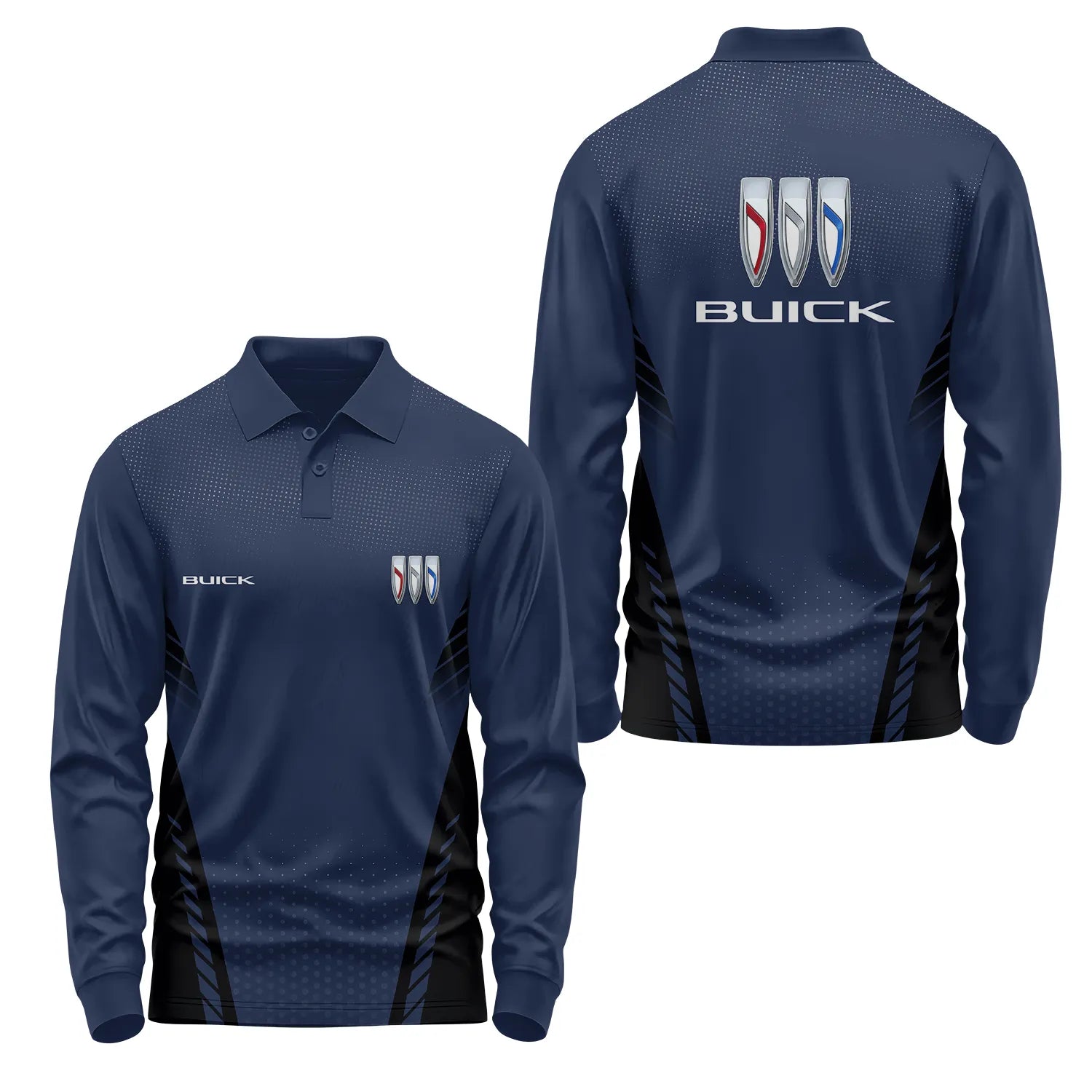Buick Long Sleeve Polo SC017