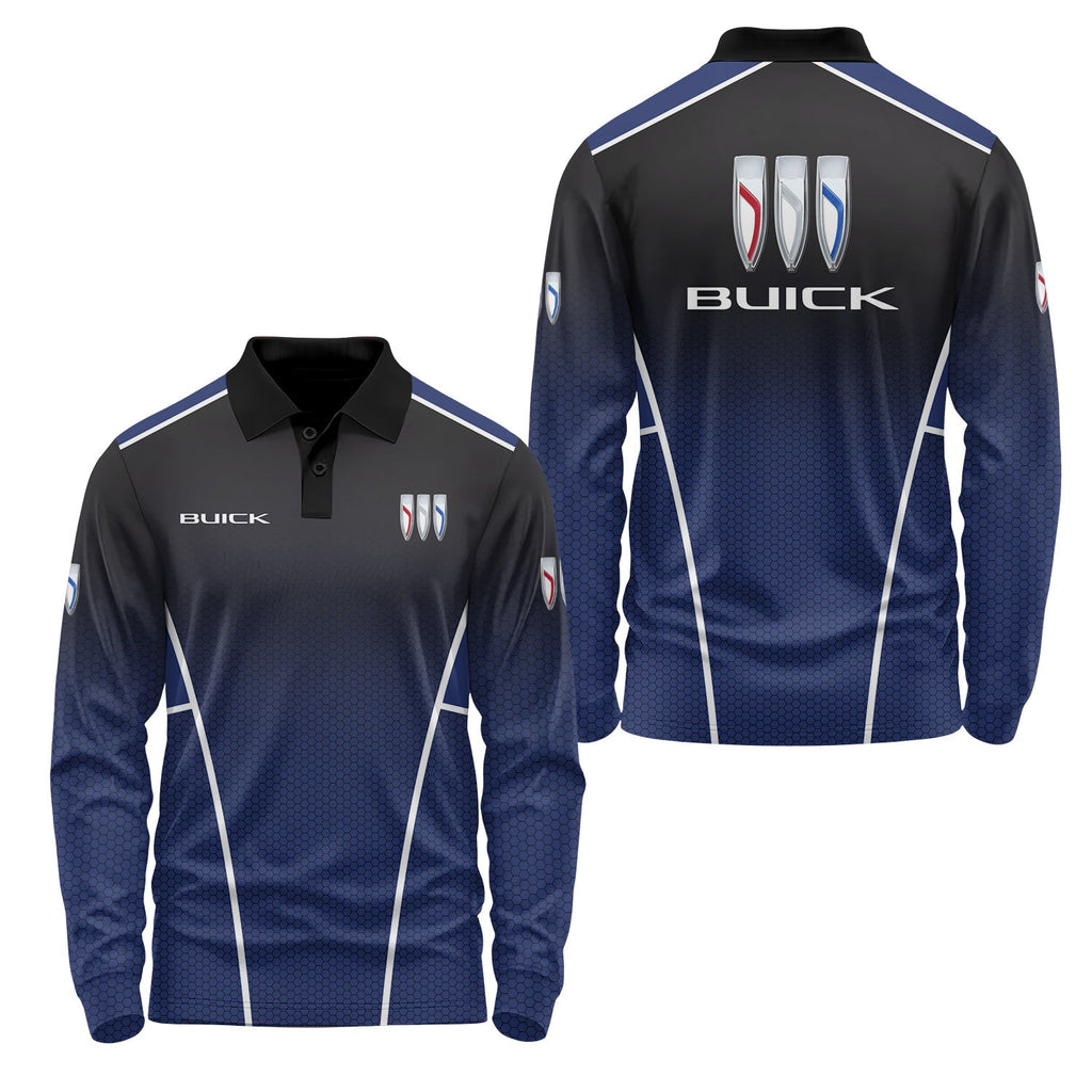Buick Long Sleeve Polo USPL3086