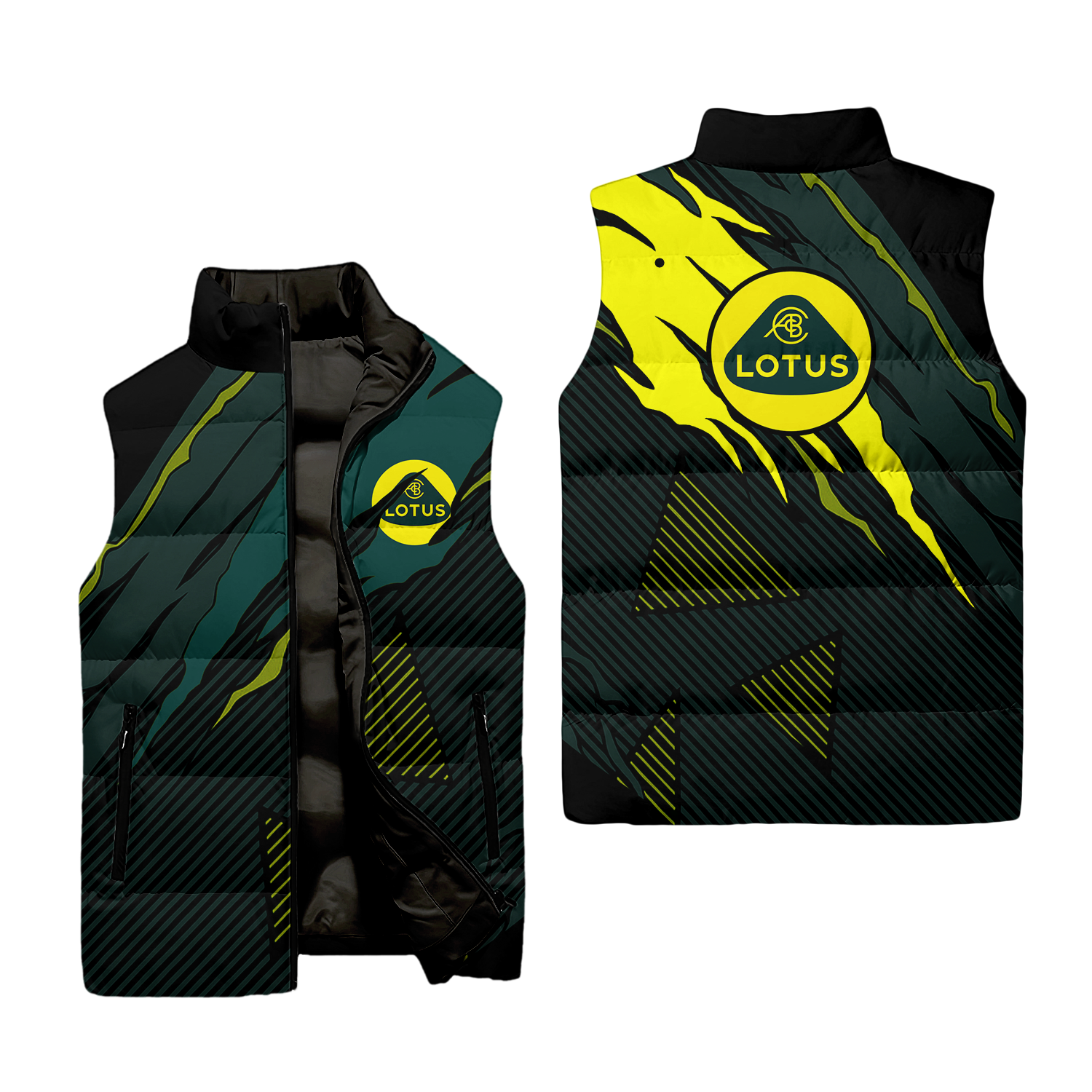 Lotus Sleeveless Puffer Jacket USPL2600