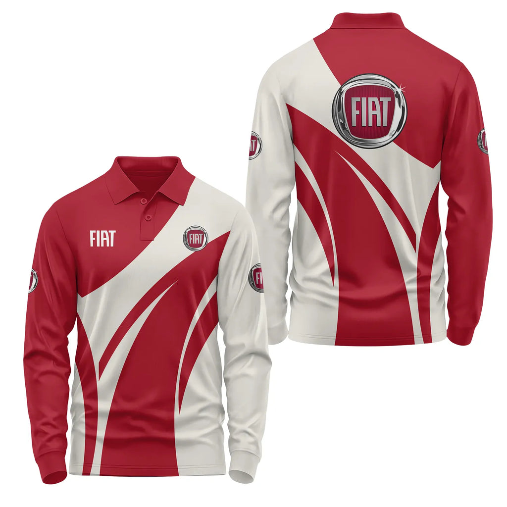 Fiat Long Sleeve Polo SC022