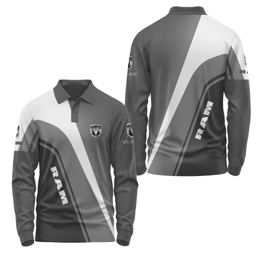 Ram Long Sleeve Polo USPL3077