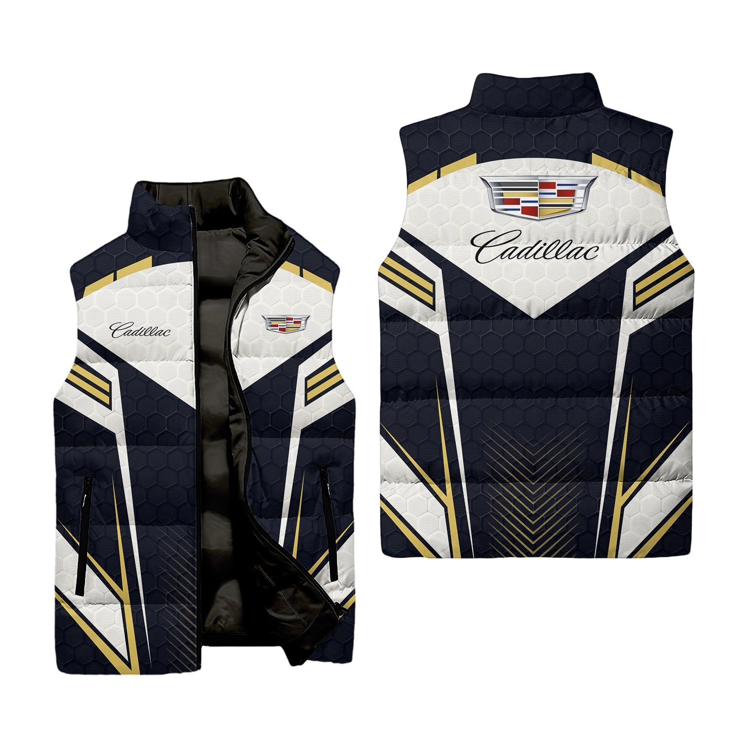 Cadillac Sleeveless Puffer Jacket USPL2831