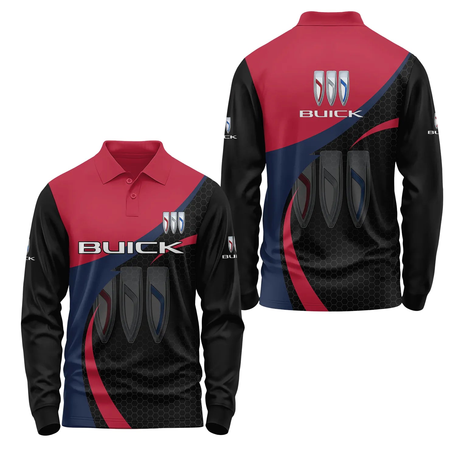 Buick Long Sleeve Polo SC002