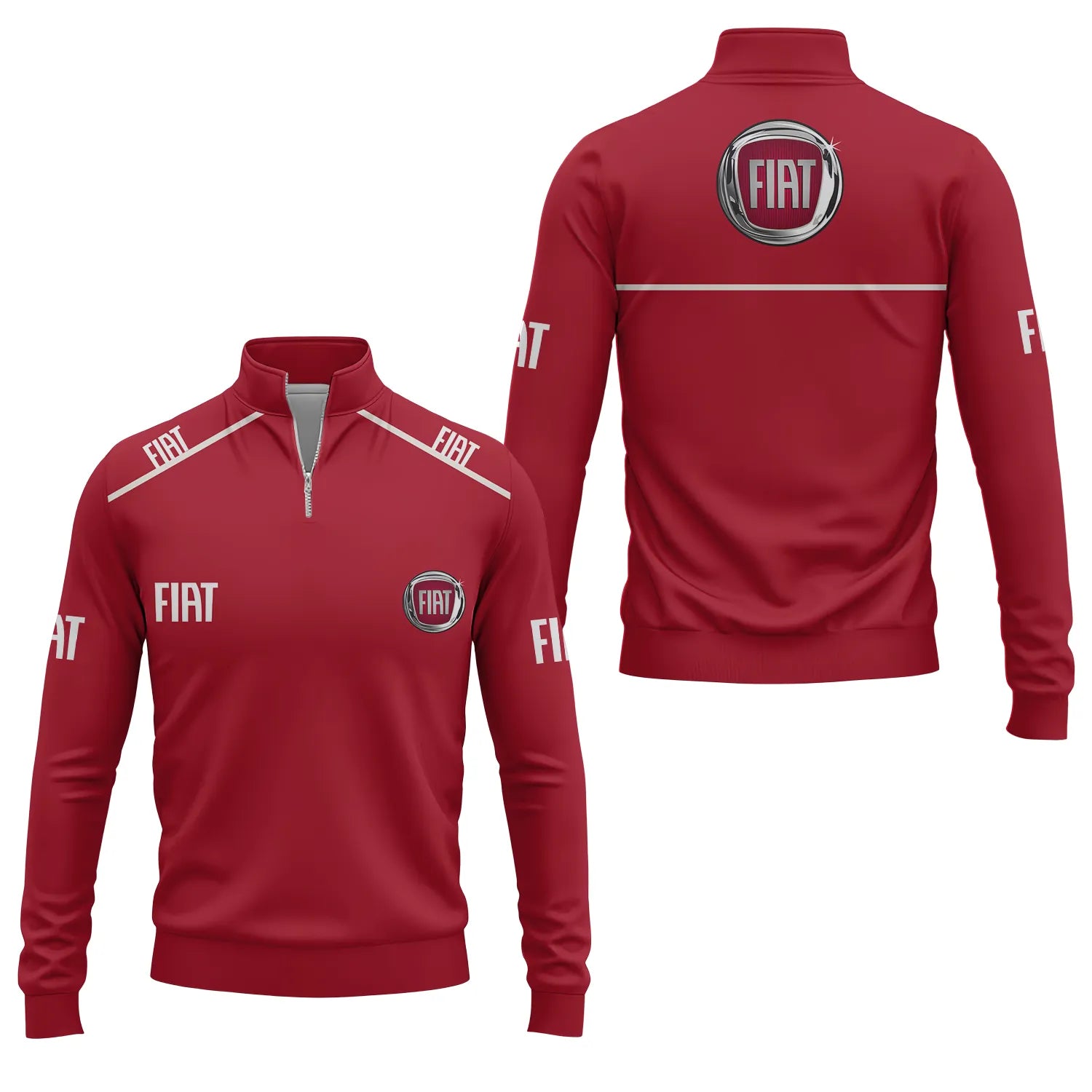 Fiat Quarter-zip Pullover SC007