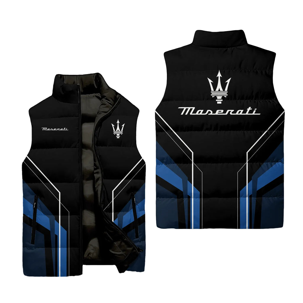 Maserati Sleeveless Puffer Jacket SC023