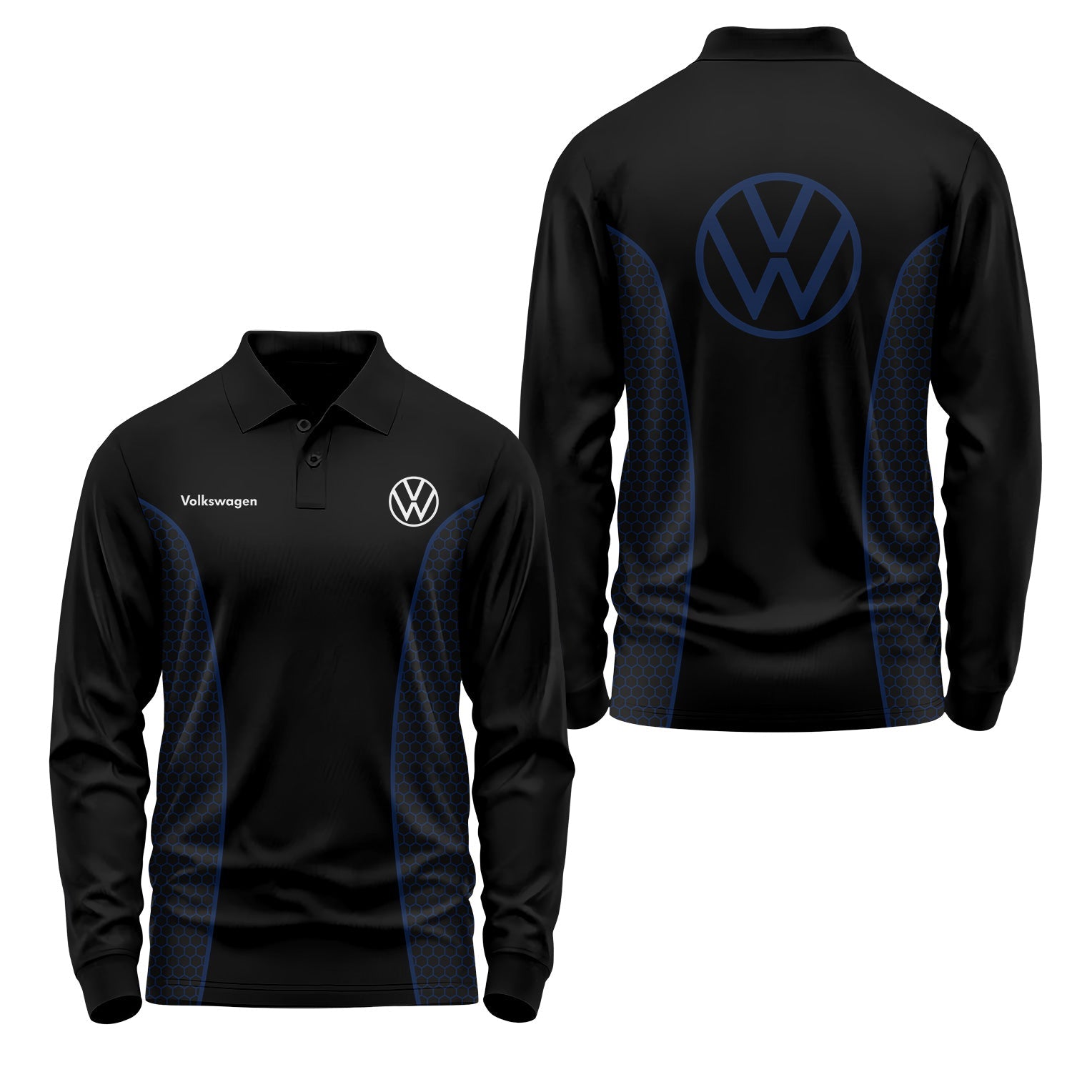 Volkswagen Long Sleeve Polo USPL3004