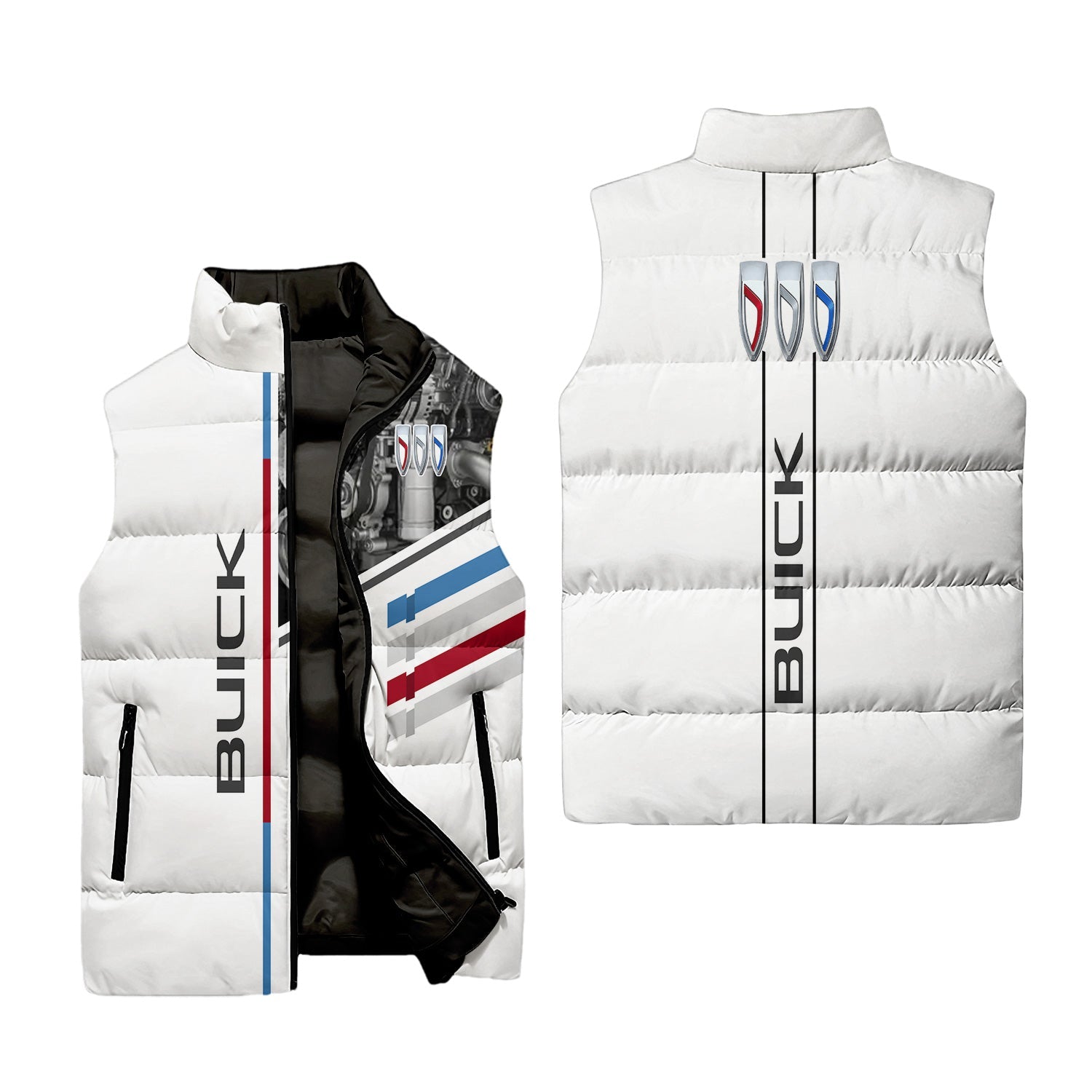 Buick Sleeveless Puffer Jacket USPL3116