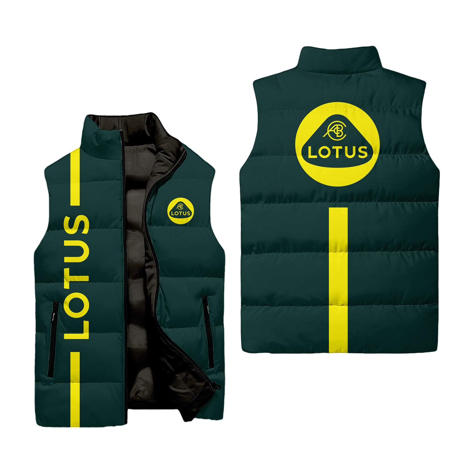 Lotus Sleeveless Puffer Jacket USPL2552