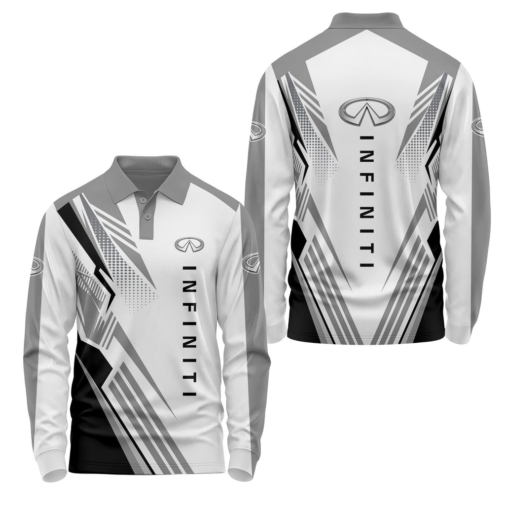 Infiniti Long Sleeve Polo USPL3375