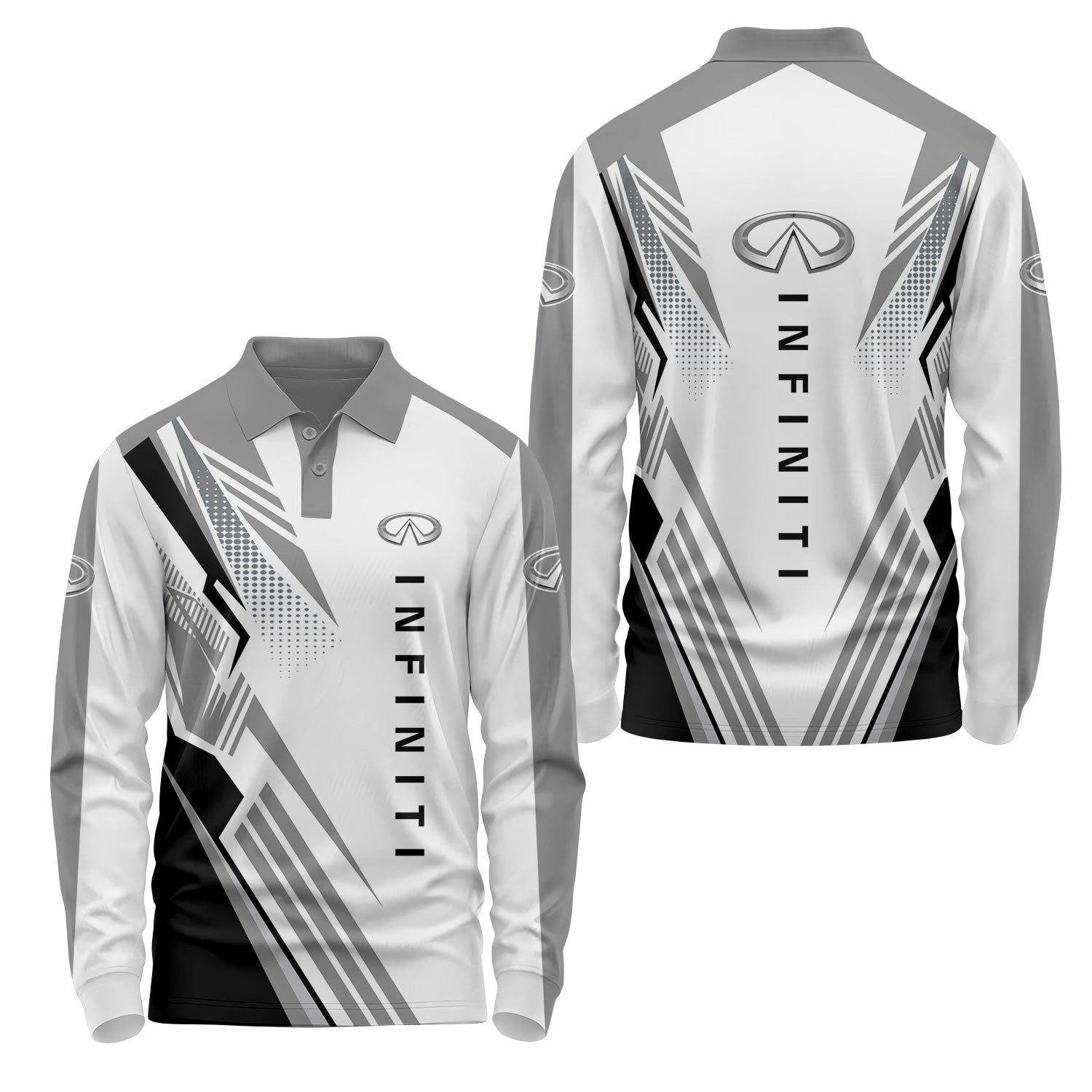 Infiniti Long Sleeve Polo USPL3375