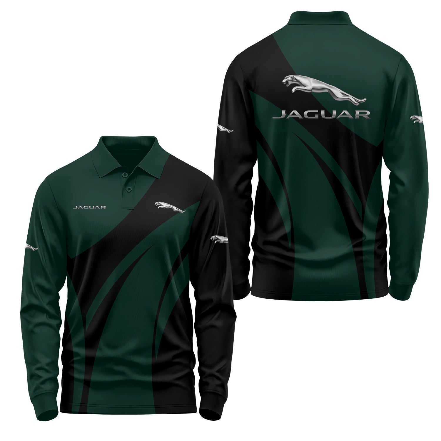Jaguar Long Sleeve Polo USPL3219