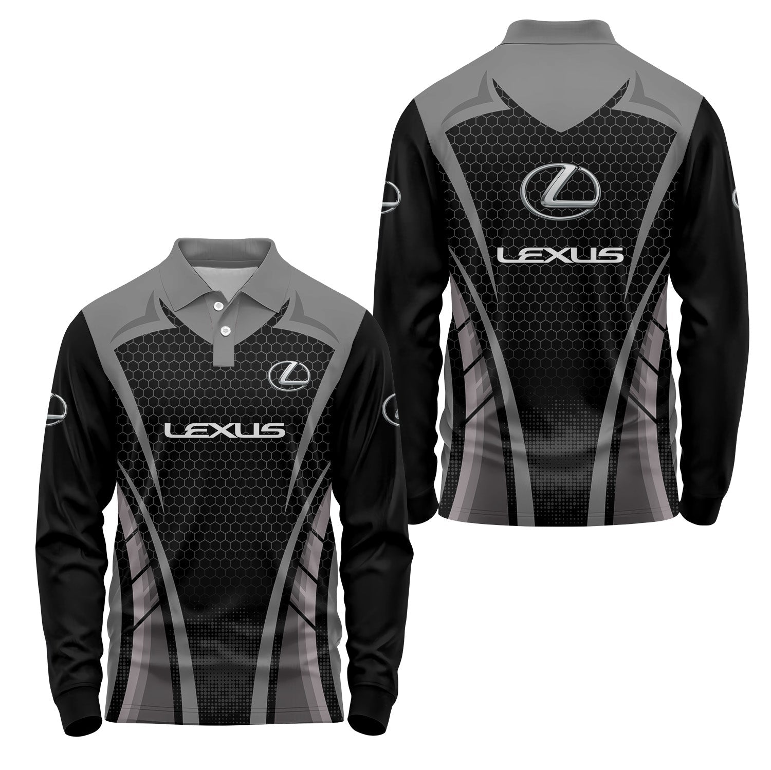 Lexus Long Sleeve Polo USPL2473