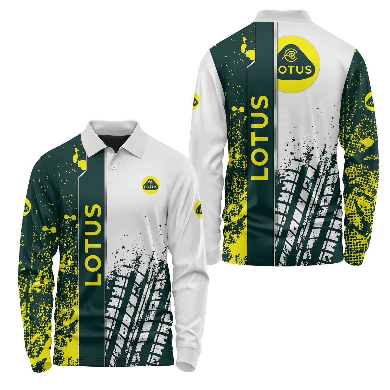 Lotus Long Sleeve Polo USPL2570