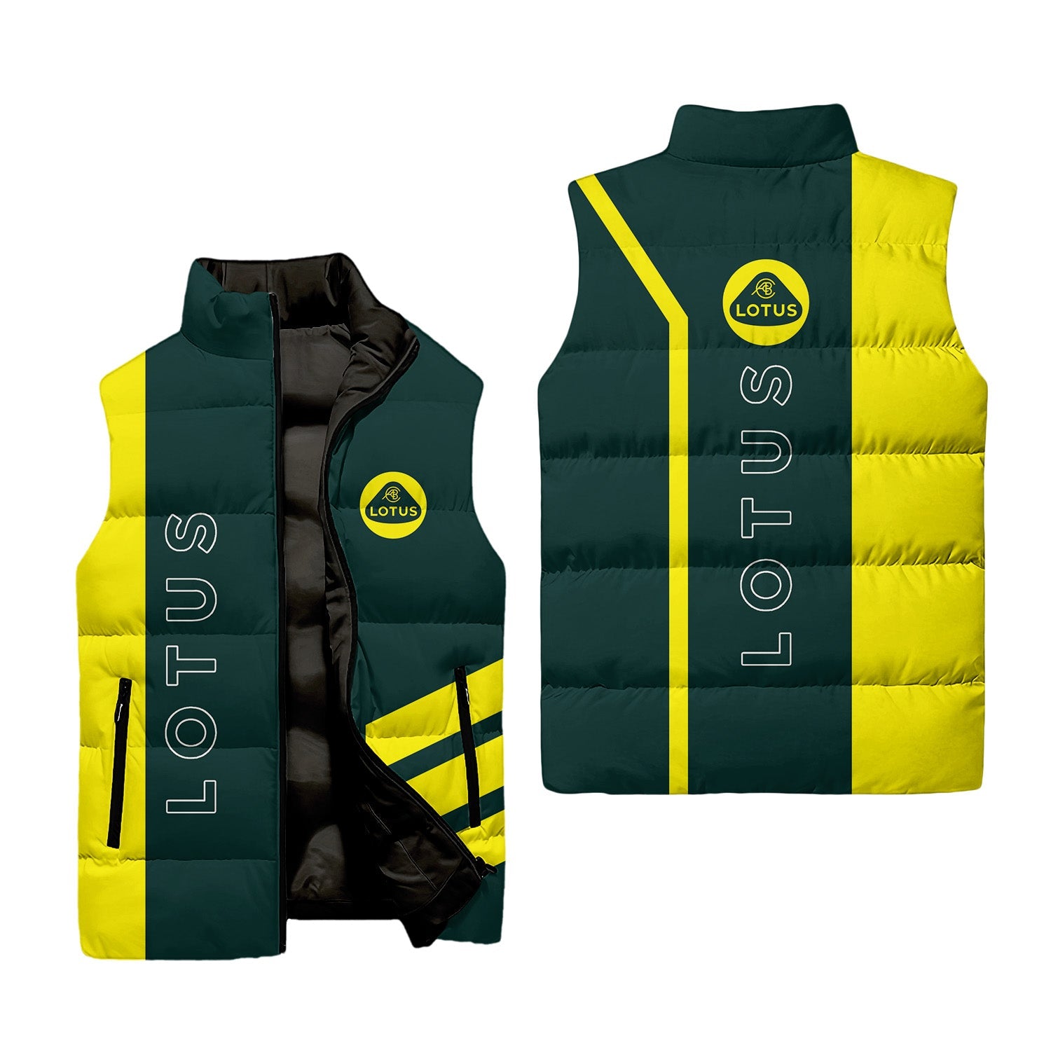 Lotus Sleeveless Puffer Jacket USPL2579