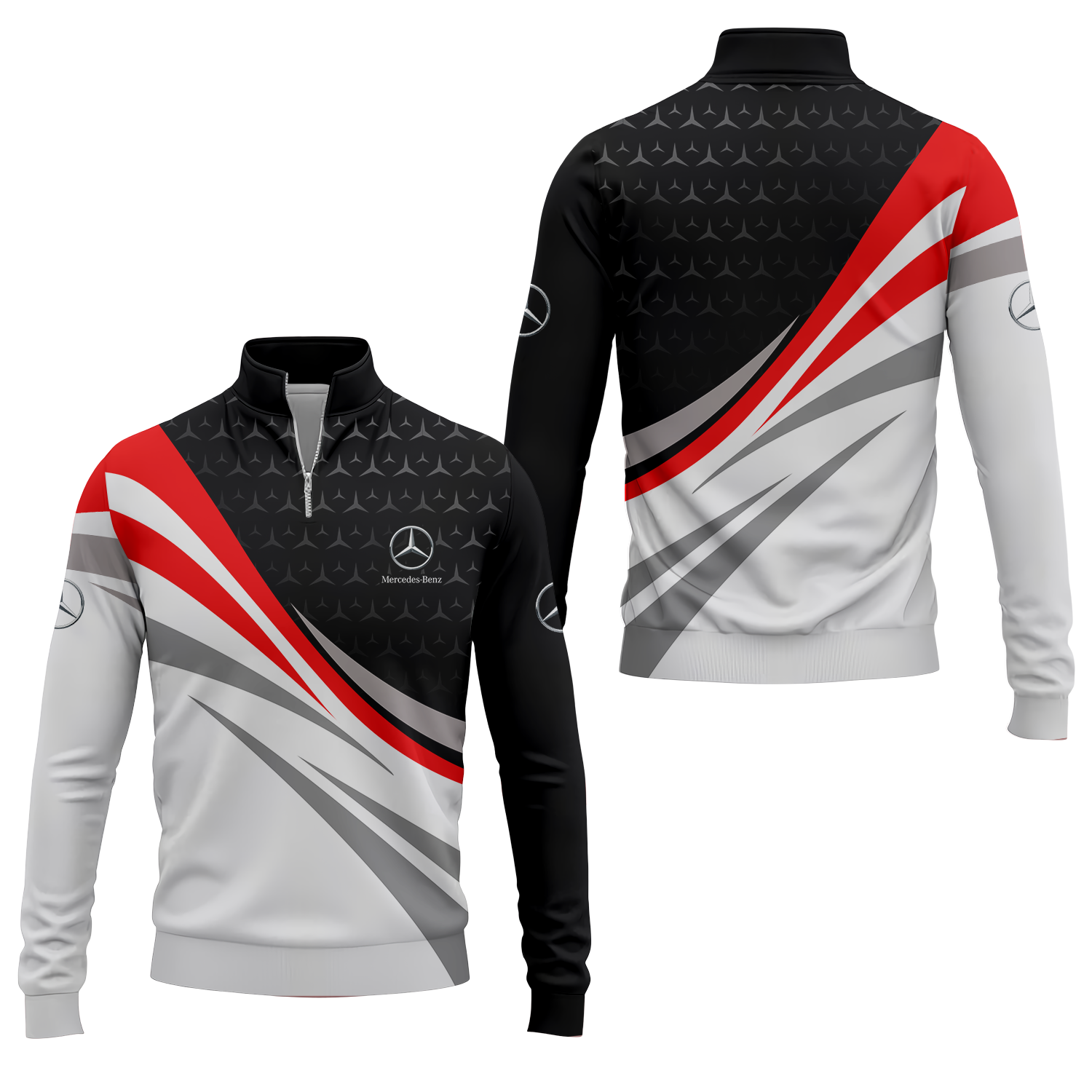 Mercedes Apparels MERC020 - Quarter-zip Pullover