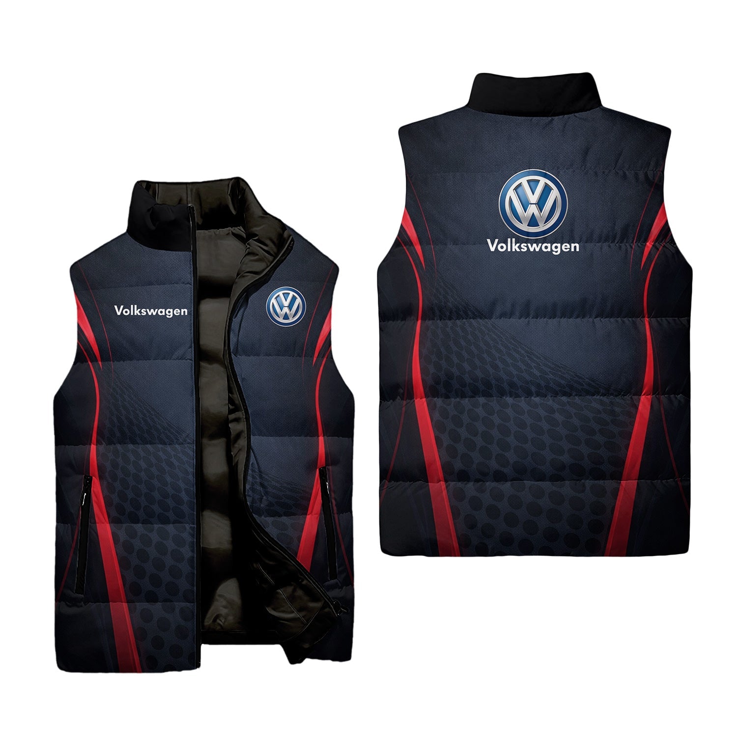 Volkswagen Sleeveless Puffer Jacket USPL2994